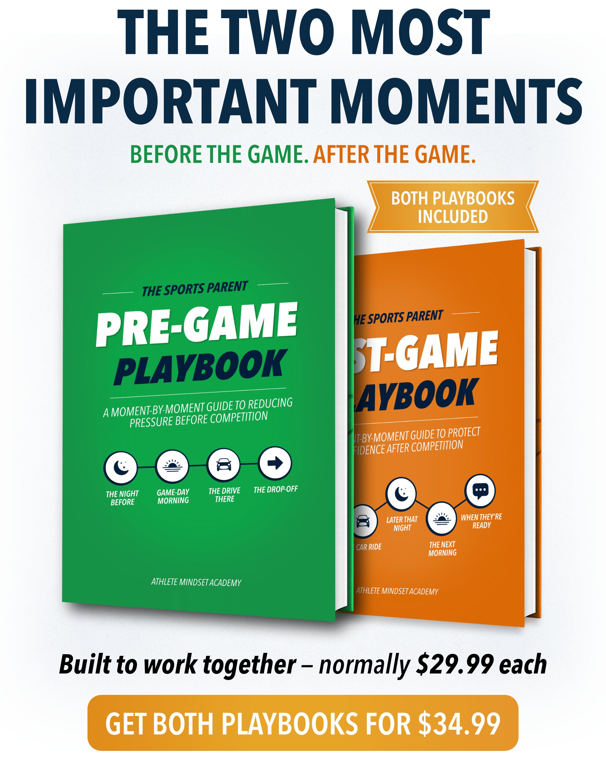 The Game Day Playbook Bundle for Sports Parents (Digital Edition)